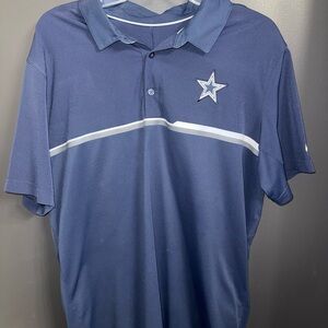 Dallas Cowboys Blue Nike Polo
